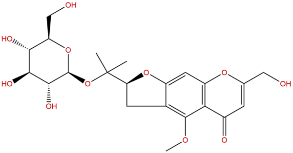 Cimifugin 4'-O-beta-D-glucopyranoside