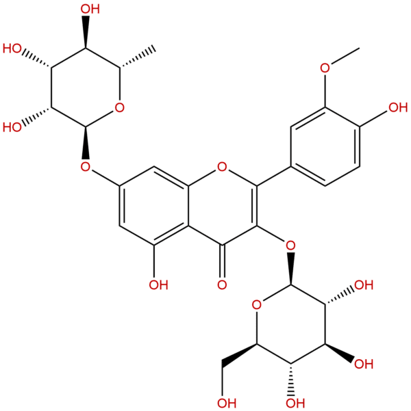 Isorhamnetin 3-glucoside-7-rhamnoside