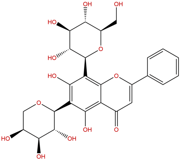 Chrysin 6-C-arabinoside 8-C-glucoside