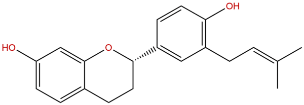 7,4'-Dihydroxy-3'-prenylflavan