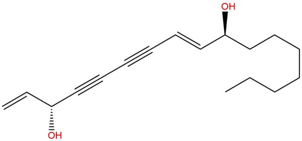 1,8-Heptadecadiene-4,6-diyne-3,10-diol