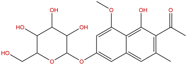 Tinnevellin glucoside