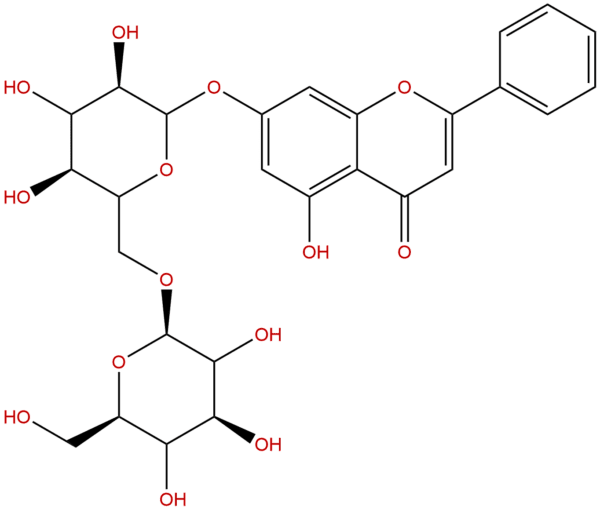 Chrysin 7-O-beta-gentiobioside