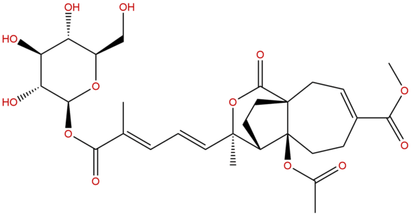 Pseudolaric acid B-O-beta-D-glucopyranoside