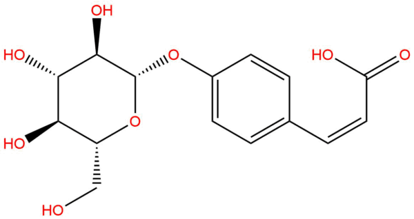4'-O-beta-D-glucosyl-cis-p-coumaric acid