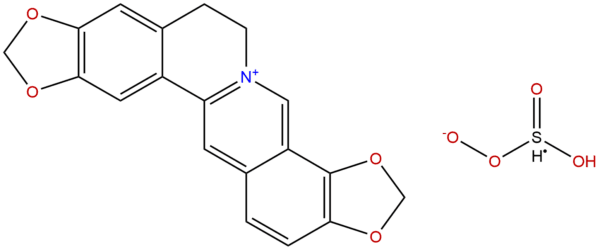 Coptisine sulfate