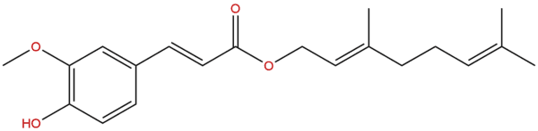 Geranyl ferulate