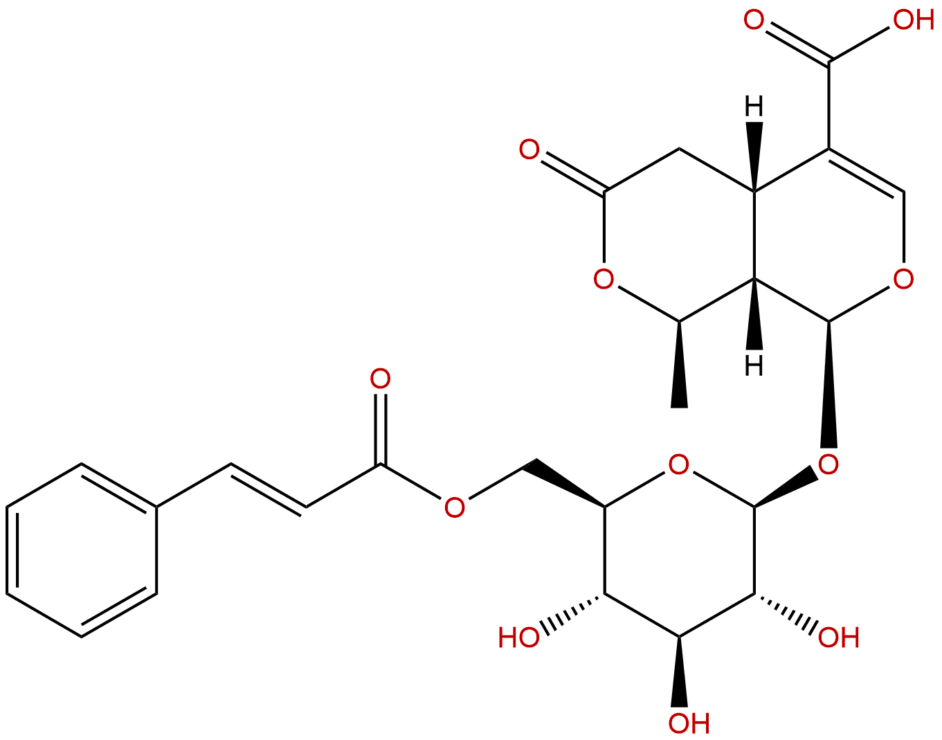 6'-O-Cinnamoyl-8-epikingisidic acid