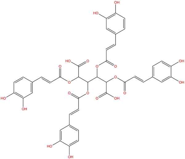 2,3,4,5-Tetracaffeoylglucaric acid