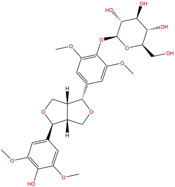 (+)-7-epi-Syringaresinol 4'-glucoside