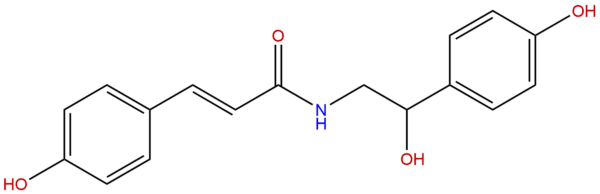 N-trans-p-Coumaroyloctopamine