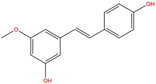 3-Methoxy-4',5-dihydroxy-trans-stilbene